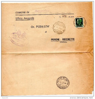 1944  LETTERA CON ANNULLO CHUPPANO  VICENZA - Poststempel