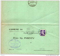 1945  LETTERA CON ANNULLO CONCO   VICENZA - Storia Postale