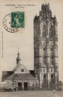 CPA 27 VERNEUIL Eglise De La Madeleine (XVe Siècle) - Verneuil-sur-Avre