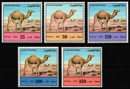 Kuwait 1300-1304 Postfrisch Kamele #JW070 - Koweït