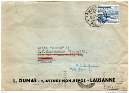 1950 LETTERA - Briefe U. Dokumente