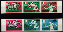 Qatar 259-264 B Postfrisch Olympische Spiele 1968 Mexico #JW137 - Qatar