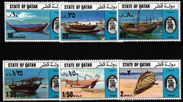 Qatar 685-690 Postfrisch Boote, Dhaus #JW127 - Qatar