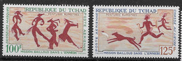 Tchad Chad Airmails Set Mnh ** 17 Euros 1967 - Ciad (1960-...)
