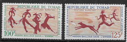 Tchad Chad Airmails Set Mnh ** 17 Euros 1967 - Tschad (1960-...)