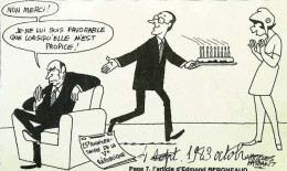 ► Coupure De Presse  Quotidien Le Figaro Jacques Faisant 1983 V République  Gateau  Bougie - Desde 1950