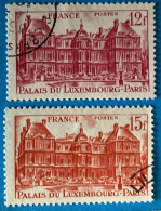 France 1948 : Palais Du Luxembourg N ° 803 à 804 Oblitéré - Gebruikt