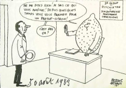 ► Coupure De Presse  Quotidien Le Figaro Jacques Faisant 1983   Psychiatre Presse Citron Citron - 1950 - Heute