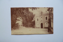 SAINT ZACHARIE  -  Hôtellerie Sainte Baume  - Terrasse Et Entrée De  La  Grotte   -  VAR - Saint-Zacharie