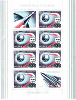 Bloc Timbres Polonais 1978 - 1er Polonais Dans L'espace - Major Hermaszewski - Blocs & Hojas