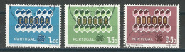 Portugal Mi 927-29 O - Gebruikt