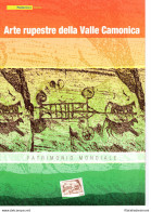 2009 Italia - Repubblica , Folder - Arte Rupestre Della Valcamonica FOLDER N° 1 - Paquetes De Presentación