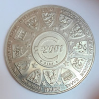 FRANCE - MÉDAILLE - EUROPE 2001 - LA SEMEUSE - ESSAI - SPL - Autres & Non Classés
