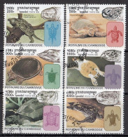 KAMPUCHEA 1868-1873,used,hinged - Tortues