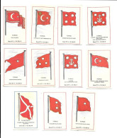 DD73 - VIGNETTES CIGARETTES MASSARY - DRAPEAUX - TURQUIE - Sigarette (marche)