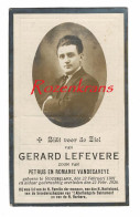 Gerard Lefevere Petrus Romanie Vandecaveye Roeselare 1926 Foto Photo Doodsprentje Bidprentje - Décès