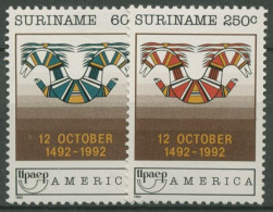 Surinam 1992 Entdeckung Amerikas, Columbus 1420/21 Postfrisch - Suriname