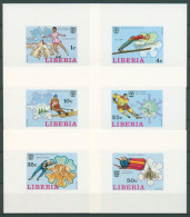 Liberia 1976 Olymp. Winterspiele Innsbruck 980/85 B Blocks Postfrisch (C27455) - Liberia