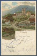Frauenalb Klosterruine Bei Bad Herrenalb, Gelaufen 1901 (AK1575) - Bad Herrenalb
