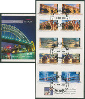 Australien 2004 Denkmäler Brücken MH 181 Gestempelt (C29619) - Booklets