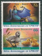 UNO New York 1996 Kinderhilfswerk UNICEF Märchen 720/21 Postfrisch - Unused Stamps
