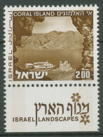 Israel 1971 Landschaften Koralleninsel Taba 536 Y I Mit Tab Postfrisch - Ongebruikt (met Tabs)