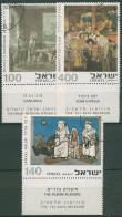 Israel 1975 Kunst Gemälde 642/44 Mit Tab Gestempelt - Usati (con Tab)