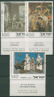Israel 1975 Kunst Gemälde 642/44 Mit Tab Gestempelt - Gebraucht (mit Tabs)