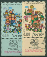 Israel 1968 Unabhängigkeit 420/21 Mit Tab Gestempelt - Usados (con Tab)