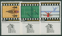 Israel 1979 Hapoel-Sportspiele 793/95 Mit Tab Postfrisch - Unused Stamps (with Tabs)