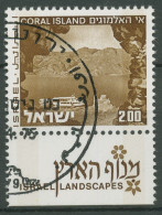 Israel 1971 Landschaften Koralleninsel Taba 536 Y I Mit Tab Gestempelt - Gebruikt (met Tabs)