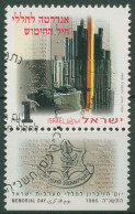 Israel 1995 Gefallenen-Gedenktag Mahnmal 1326 Mit Tab Gestempelt - Usati (con Tab)