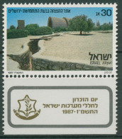 Israel 1987 Gefallenen-Gedenktag Gedenkstätte Jerusalem 1060 Mit Tab Postfrisch - Nuovi (con Tab)