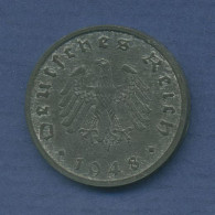 Alliierte Besetzung 10 Reichspfennig 1948 A, J 375, Vz (m3454) - 10 Reichspfennig