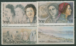 Israel 1991 Persönlichkeiten Frauen 1208/09 Mit Tab Postfrisch - Unused Stamps (with Tabs)