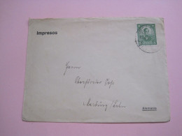 Chile Letter  To Germany 1927 - Chili