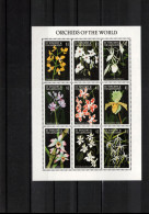 St.Vincent & Grenadines 1997 Orchids Sheet Postfrisch / MNH - Orchids