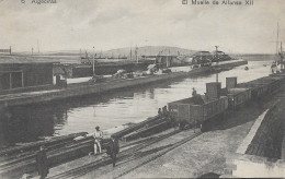 España - Tarjeta Postal - ALGECIRAS - El Muelle De Alfonso Xll - Cádiz