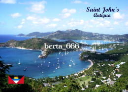 Antigua And Barbuda St. John's Aerial View New Postcard - Antigua & Barbuda