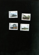 ZAIRE 1302/05 Trains Ships  UNPERFORATED OCB 18.50€ - Unused Stamps