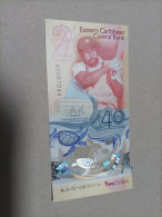 Billete Caribe Oriental, 2 Dólares, Conmemorativo, UNC - Ostkaribik