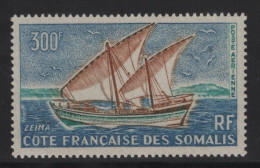 Cote Des Somalis  - PA N°40 - Voilier - Cote 22€ - ** Neuf Sans Charniere - Neufs