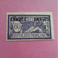 144-CI1 - 60c Merson Violet Et Bleu Neuf Gomme D'époque Cote 2024 22€ - Cursussen