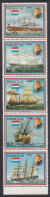 1981 Paraguay Ships Prince Charles Strip Of 5 MNH - Paraguay