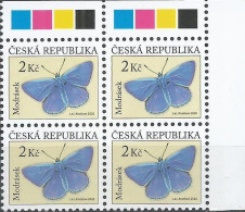 ** 1093 Czech Republic Blue Butterfly 2020 - Vlinders