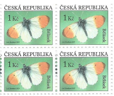 ** 1110 Czech Republic Orange Tip 2021 - Vlinders