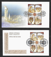 1999 Joint Cyprus And Greece, BOTH OFFICIAL FDC'S: 4000 Years Hellenic Culture - Emissions Communes