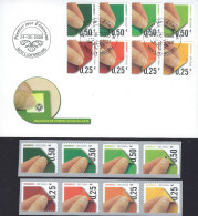 Luxembourg - Luxemburg -  FDC  2005   2 Bandes  à 4   MNH**    Rouleaux De Timbres Autocollants - FDC