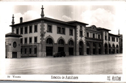 Spain Pais Vasco Vitoria Bus Station Autobus Real Photo - Álava (Vitoria)