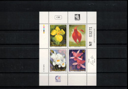 Marshall Islands 1995 Orchids Block Postfrisch / MNH - Orquideas